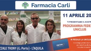 GIORNATA UNICLUB – 11 Aprile – Farmacia Carli L’Aquila